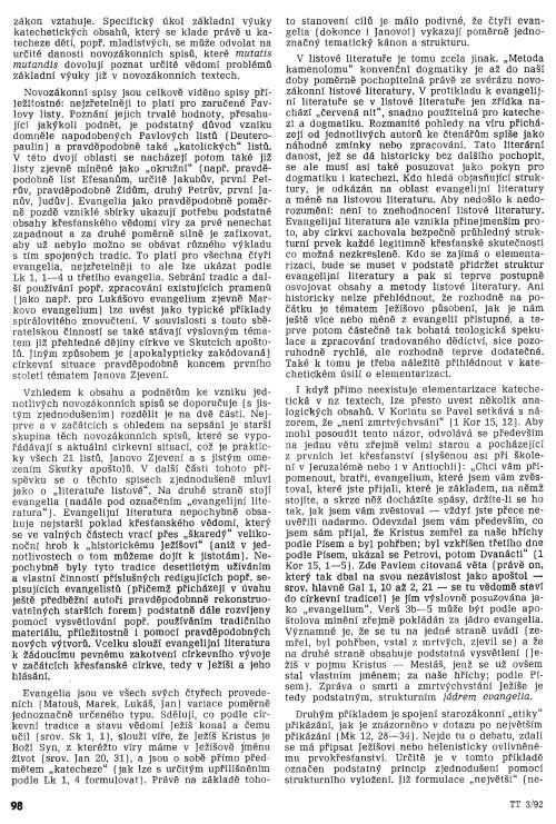 Elementarizace Novho zkona pro katechezi, s. 98