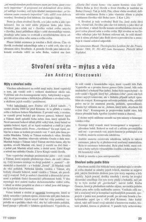 Stvoen svta  mtus a vda, s. 23